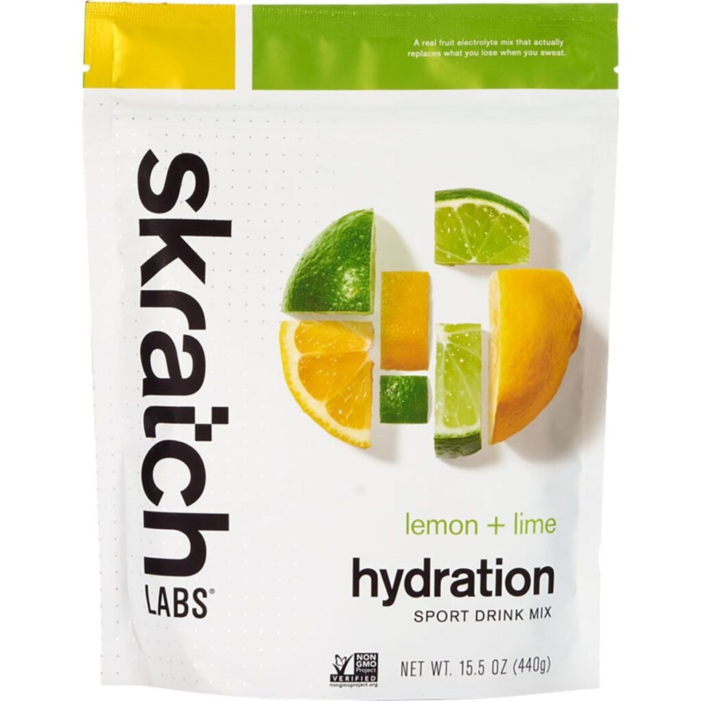 skratch labs lemon lime hydration packet